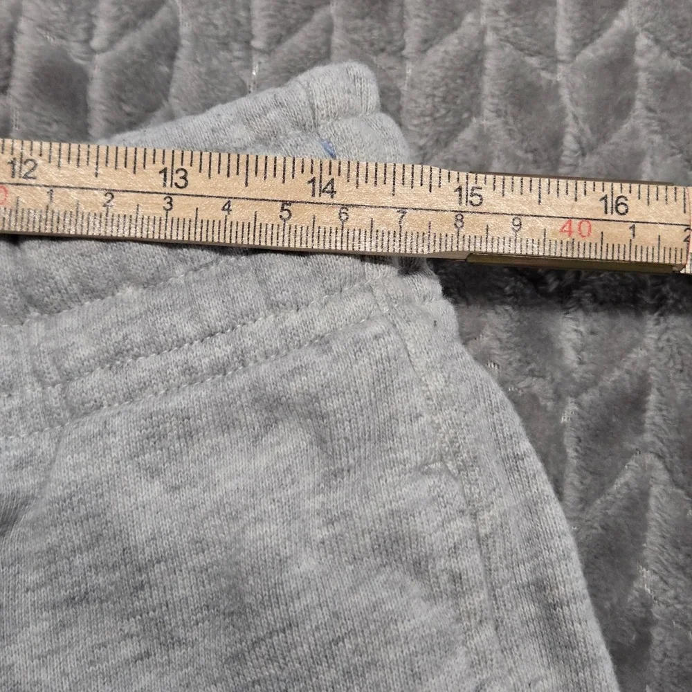 Chubbies Lounge Mens Heather Gray Cotton Fleece Sweat Shorts Small 5.5